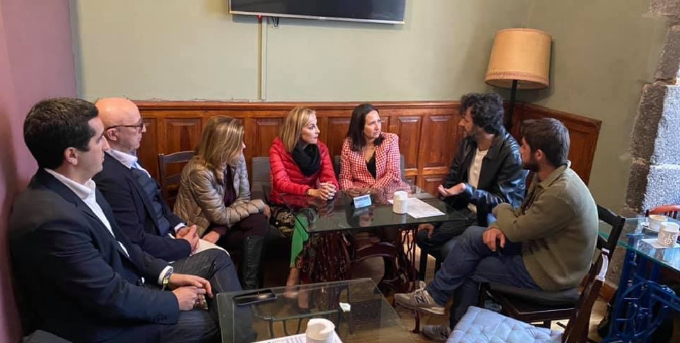 PP reunido con La Palma Film Comission