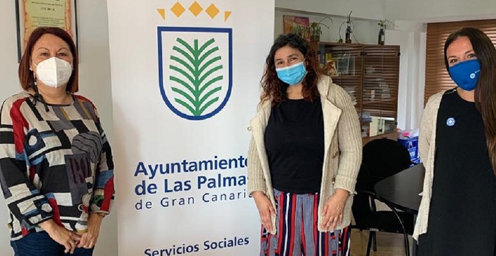La Concejala Carmen Luz Vargas en Servicios Sociales LPGC