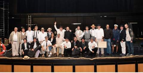 Tabaiba en Teatro Guayres de Gáldar (Fuente Facebook del Grupo Tabaiba)