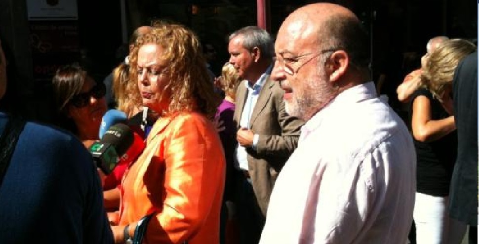 Archivo: Arcadio Diaz Tejera en acto público PSOE
