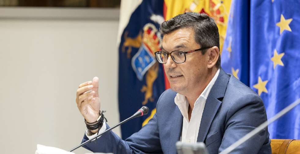 Pablo Rguez-Valido, Consejero Obras P&uacute;blicas. Imagen Portal Gob.Can.