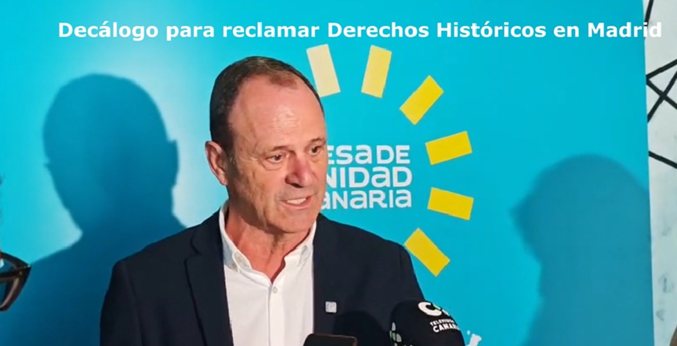 Oscar Hdez Rueda de Prensa Mesa Unidad Canaria