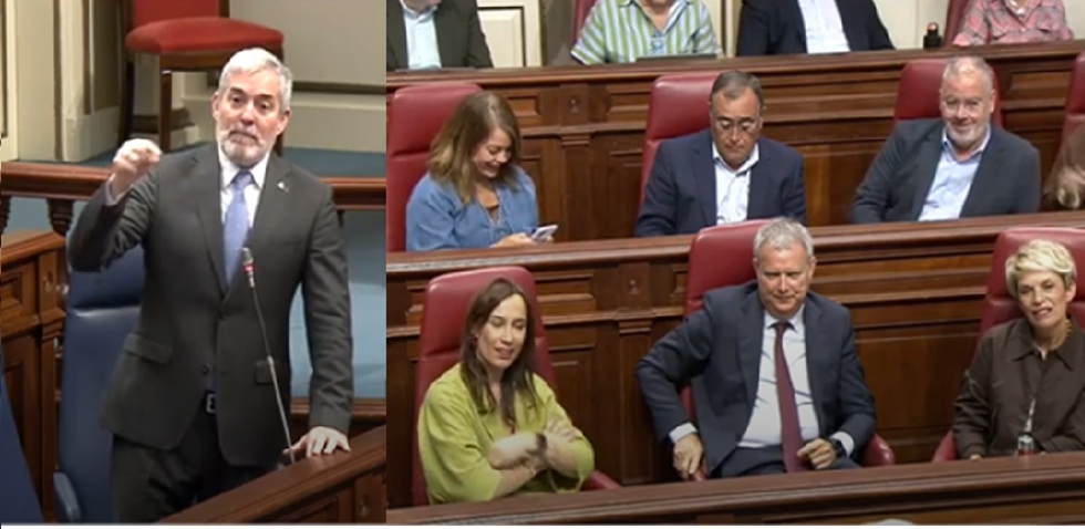 El Parlamento canario es faro frente al apag&oacute;n del Congreso