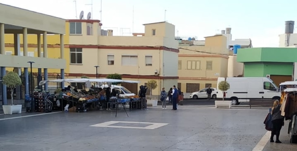 Plaza del Centro de mayores de Ag&uuml;imes