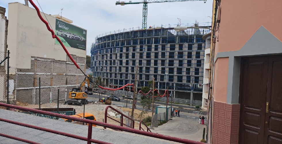 Nuevas construcciones en Guanarteme LPGC. Foto JAlonso