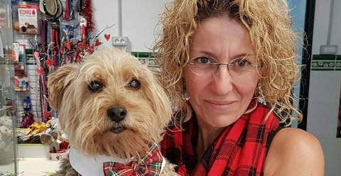 Auri Saavedra en una de sus imágenes mas conocida.