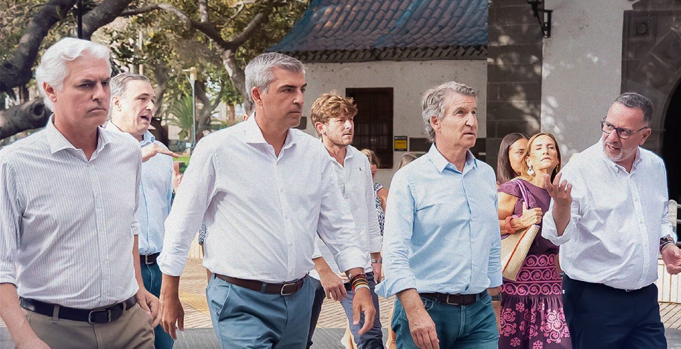 Visita de Feijoo a LPGC julio de 2026. Foto PP