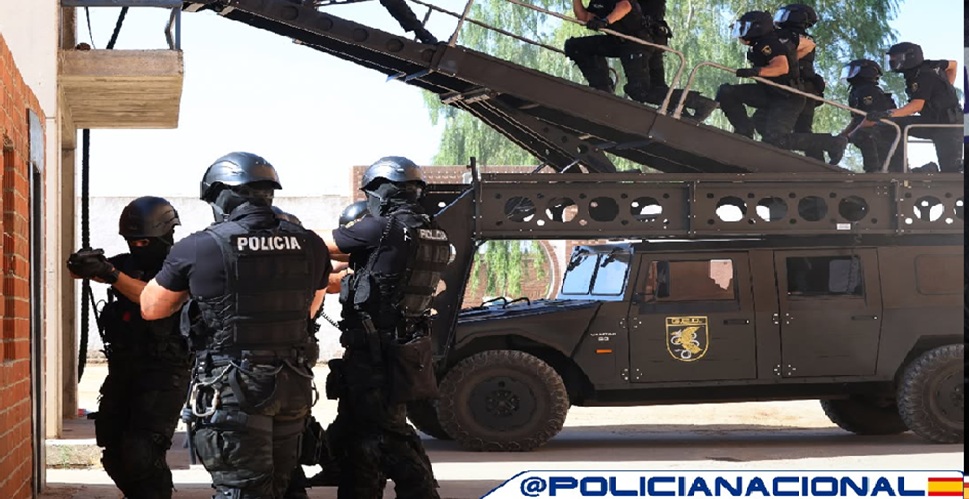 Operativo de la Policia Nacional. Archivo Policia Nacional