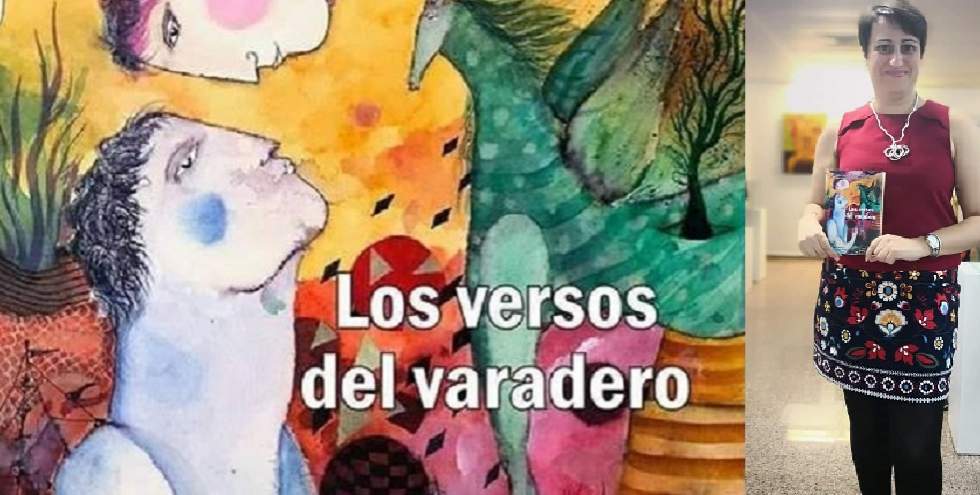 Detalle de la portada de los Versos del Varadero y de Loli Moreno