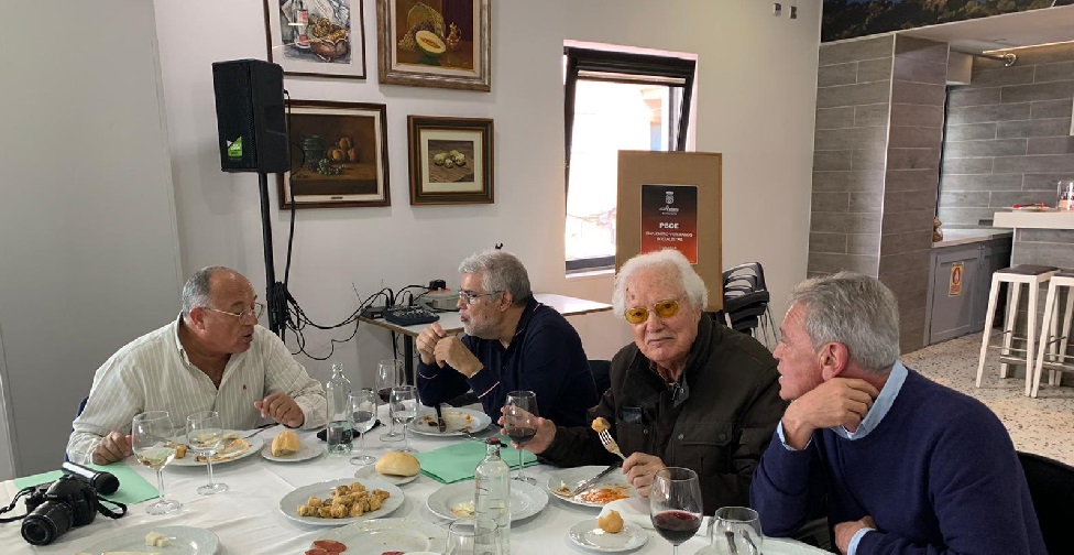 Antonio Aguado en Real Club Victoria Encuentro de Veteranos Socialistas