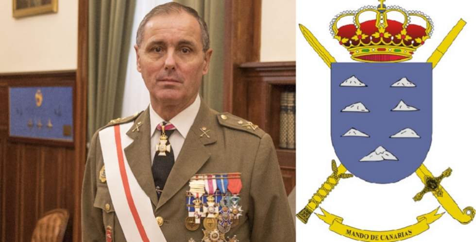 Tte. Gral. Palacios Jefe del Mando de Canarias
