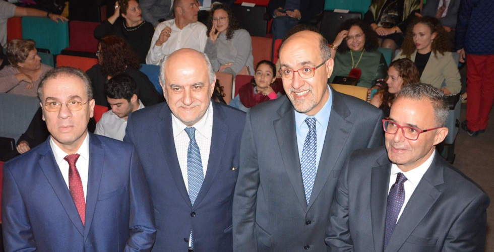 Wangüemert y Carmelo Pérez con Josep y Ramón Brugada Tarradellas