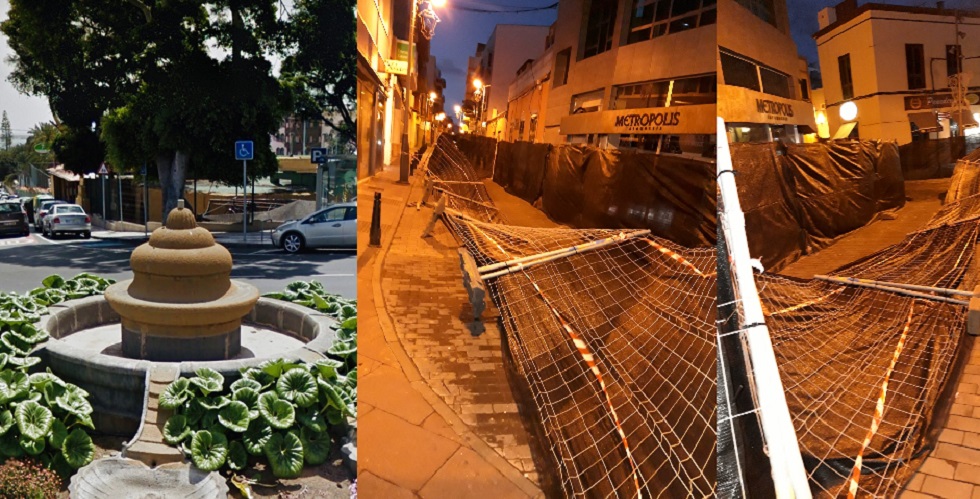 Una fuente desaparecida en LPGC y Telde levanta las calles comerciales